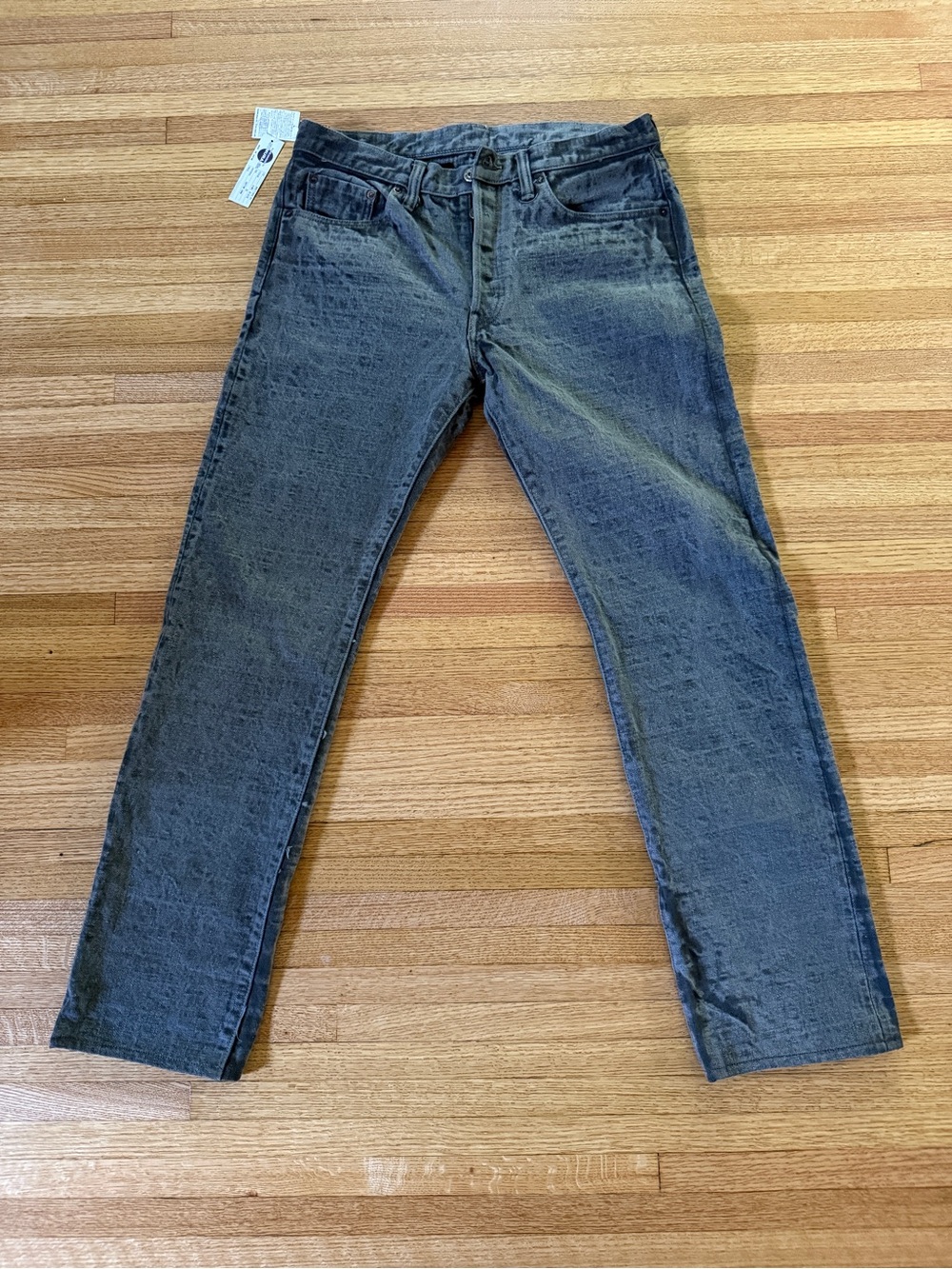 Samurai Jeans x Blue Owl BOS710XX-SU "Shizen" 18oz Sumi Ink Denim